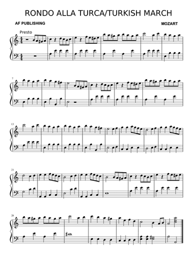 Rondo Alla Turca (finale)