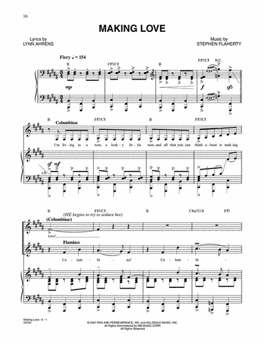 Making Love (from The Glorious Ones)