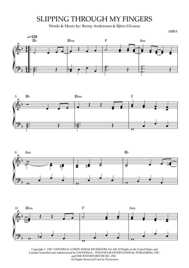 Slipping Through My Fingers