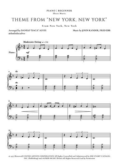 Theme From "new York, New York"