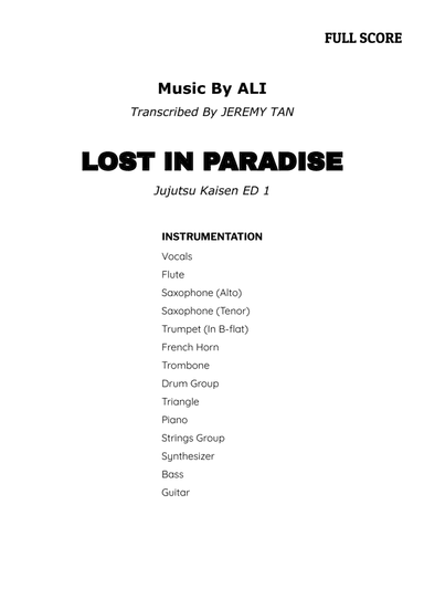 Lost In Paradise