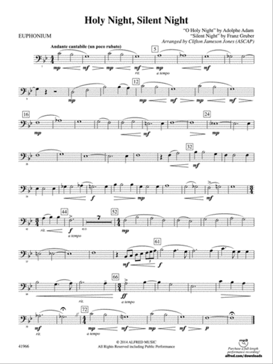 Holy Night, Silent Night: Baritone B.C.