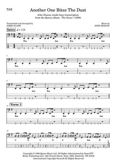 Another One Bites The Dust