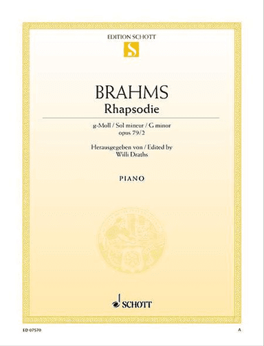 Rhapsody in G Minor, Op. 79, No. 2