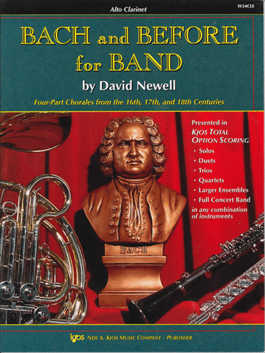 Bach and Before For Band - Alto Clarinet