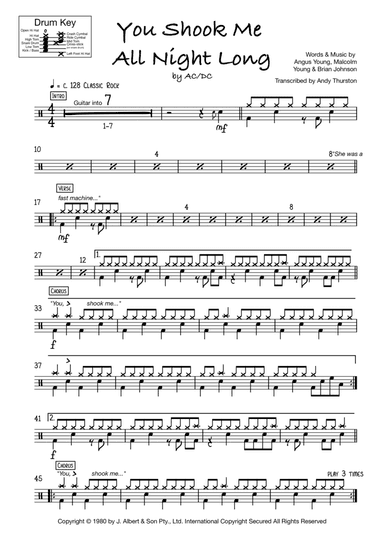 You Shook Me All Night Long