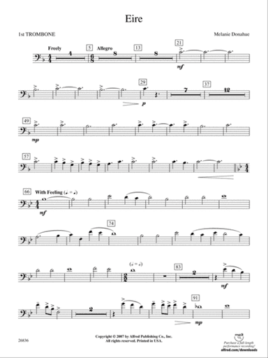 Eire: 1st Trombone
