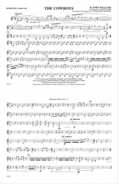 The Cowboys: Baritone T.C.