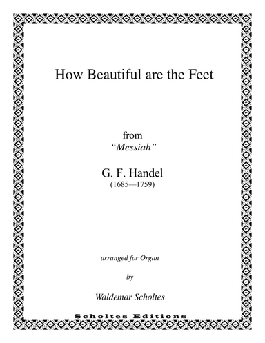 How Beautiful are the Feet