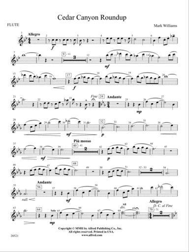 Cedar Canyon Roundup: Flute