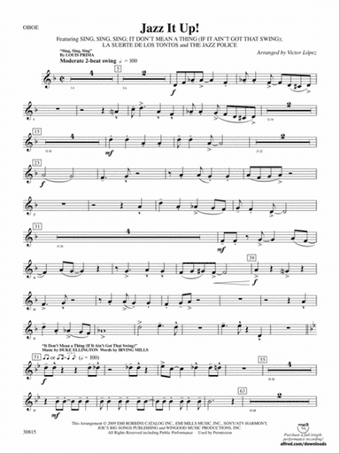 Jazz It Up!: Oboe
