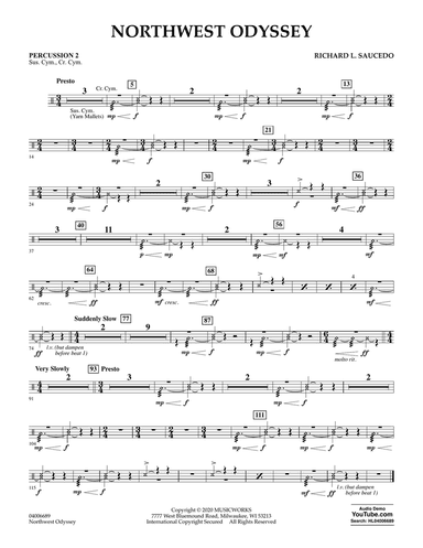 Northwest Odyssey - Percussion 2