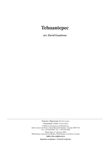 Musique facile pour 4 guitares - Mexique (Tehuantepec)