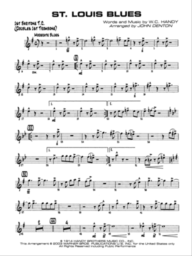 St. Louis Blues: Baritone T.C.
