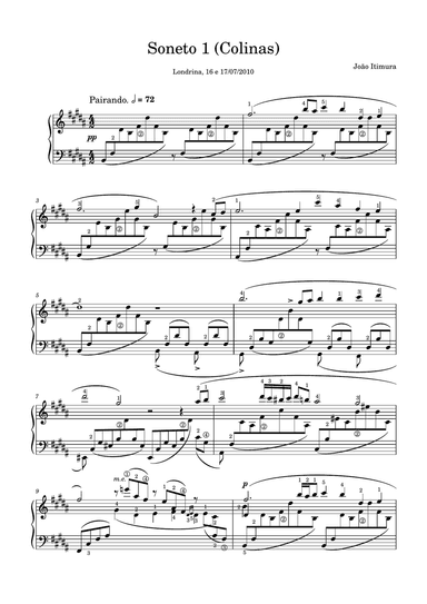 Soneto No. 1