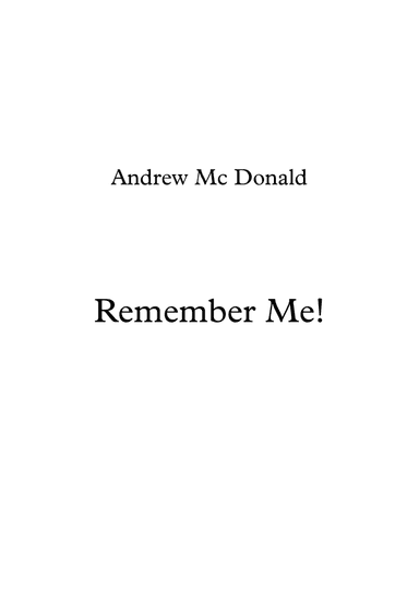 Remember Me!