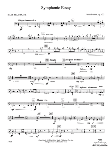Symphonic Essay: 4th Trombone