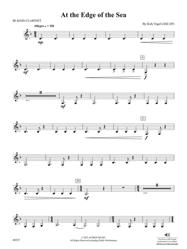 At the Edge of the Sea: B-flat Bass Clarinet