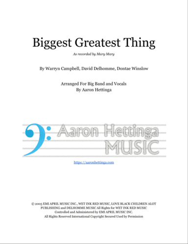 Biggest, Greatest Thing