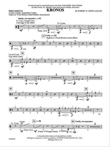 Kronos: 2nd Percussion