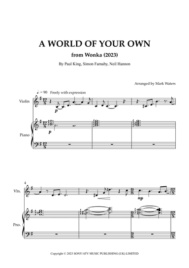 A World Of Your Own
