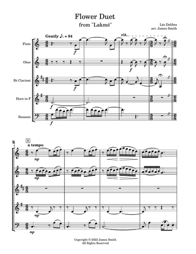 Flower Duet from Lakmé