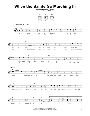 When The Saints Go Marching In
