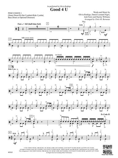 Good 4 U: 1st Percussion