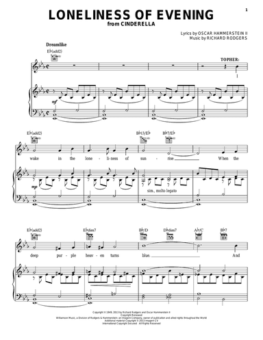 Loneliness Of Evening (from Cinderella)