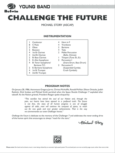 Challenge the Future: Score
