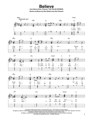 Believe (from The Polar Express)