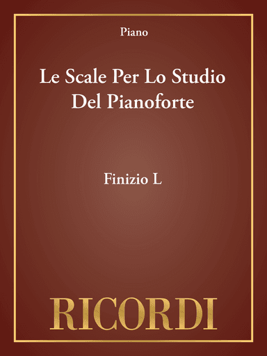 Le Scale Per Lo Studio Del Pianoforte