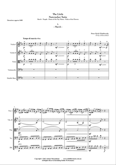 The Little Nutcracker Suite, by Tchaikovsky