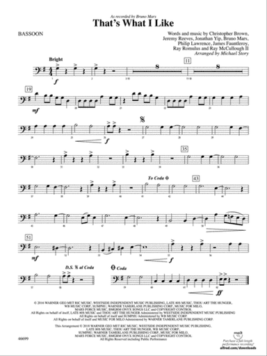 That's What I Like: Bassoon