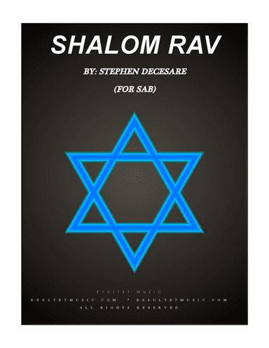 Shalom Rav (for SAB)