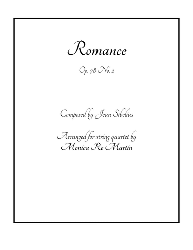 Romance - Op. 78 No. 2
