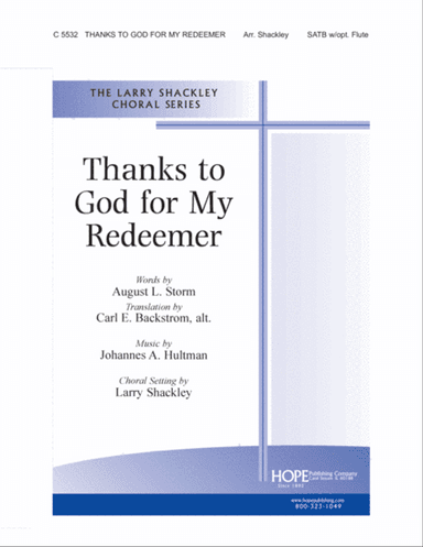 Thanks to God for My Redeemer