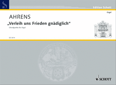 Choralpartita über "Verleih uns Frieden gnädiglich"