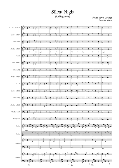 Silent Night (for beginners)
