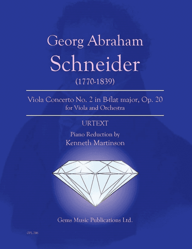 Viola Concerto No. 2 in B-flat major, Op. 20 for viola and orchestra