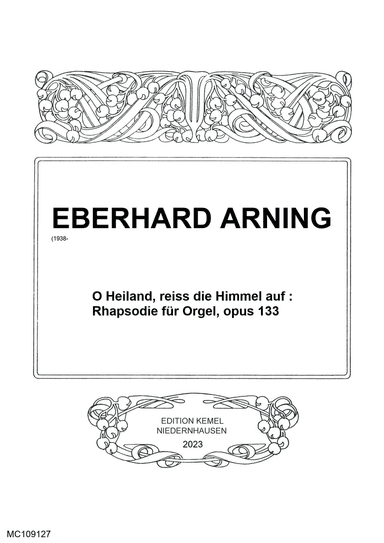 O Heiland, reiss die Himmel auf