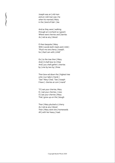 The Cherry Tree Carol