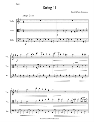 String 11 for Trio