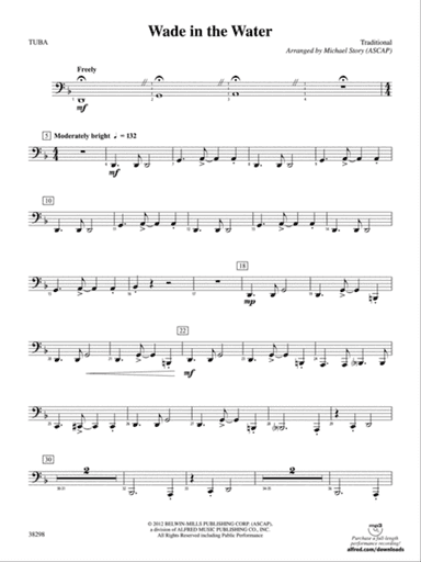 Wade in the Water: Tuba