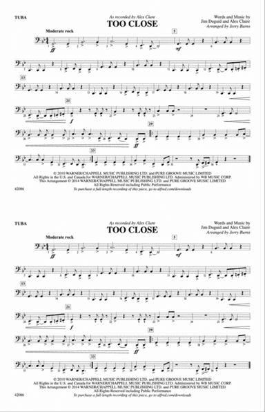Too Close: Tuba