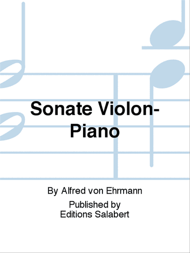 Sonate Violon-Piano