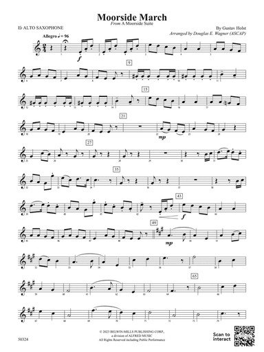 Moorside March: E-flat Alto Saxophone