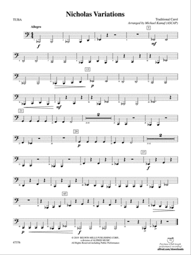 Nicholas Variations: Tuba