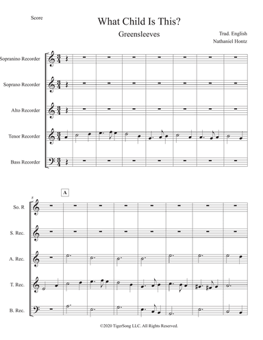 What Child is This? (Greensleeves)
