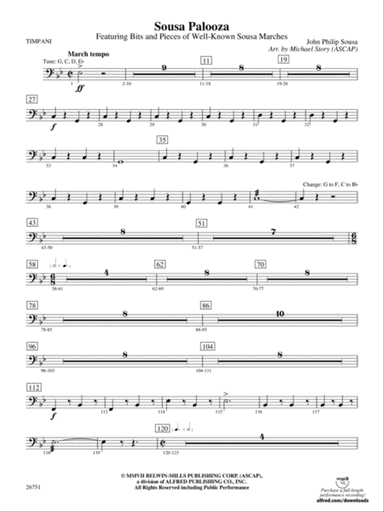 Sousa Palooza: Timpani